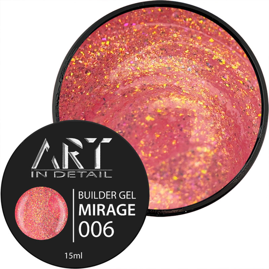 ART Builder Gel MIRAGE №006, 15 мл, Цвет: 0062