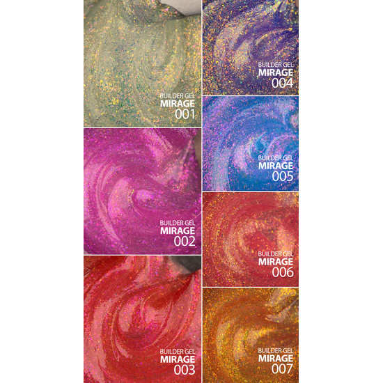 ART Builder Gel MIRAGE №004, 15 мл, Цвет: 0045