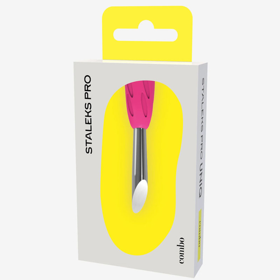 Рабочая часть лопатки Staleks Combo UNIQ 12 скошенный пушер, Размер: UNIQ 126