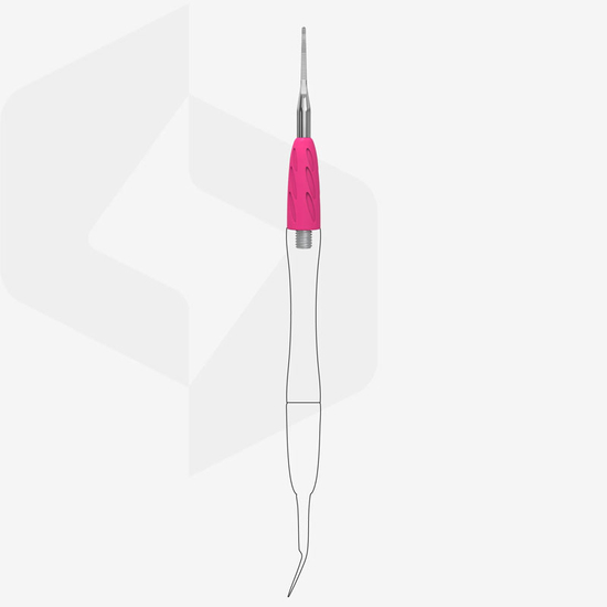 Рабочая часть лопатки Staleks Combo UNIQ 35 пилочка тонкая с загнутым концом, Размер: UNIQ 352