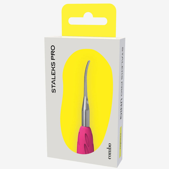 Рабочая часть лопатки Staleks Combo UNIQ 35 пилочка тонкая с загнутым концом, Размер: UNIQ 356