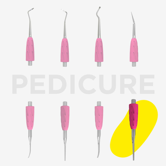 Рабочая часть лопатки Staleks Combo UNIQ 36 пилка тонкая прямая, Размер: UNIQ 364