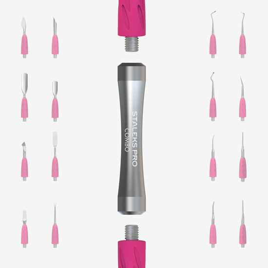 Ручка лопатки Staleks Combo UNIQ 10 для сменных рабочих частей, Размер: UNIQ 104