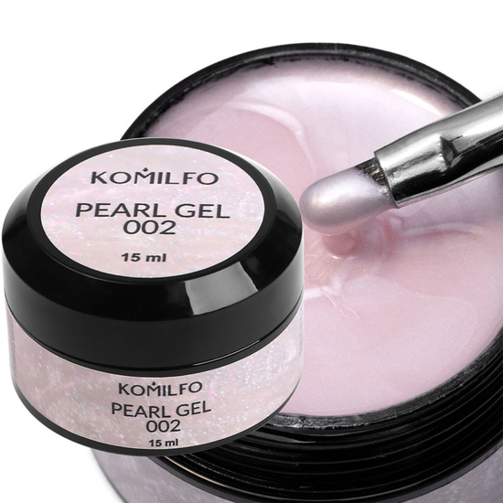Гель для нарощування Komilfo Pearl Gel 002 15 мл, Объем: -15 мл, Цвет: 0022