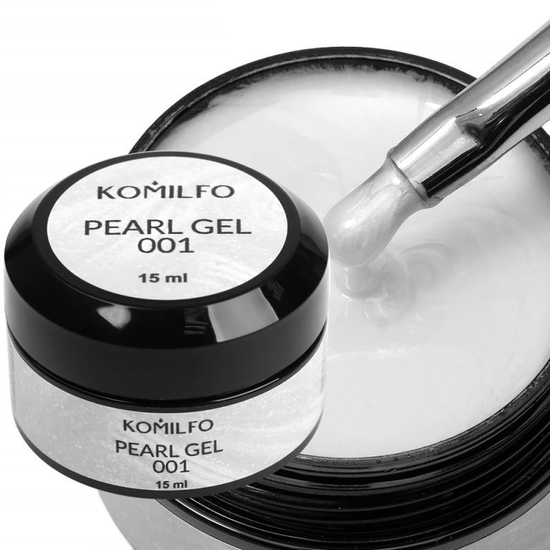 Гель для наращивания Komilfo Pearl Gel 001 15 мл, Объем: -15 мл, Цвет: 0012