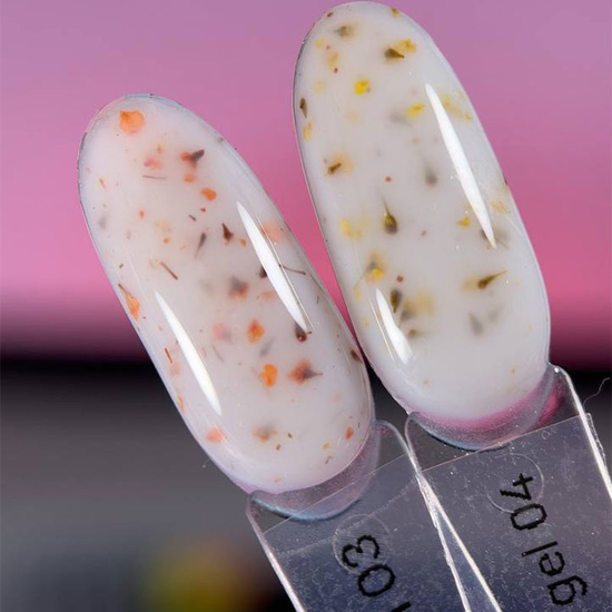 Гель с сухоцветами DANNY Milk Blossom Gel №01 8 мл, Цвет: 013