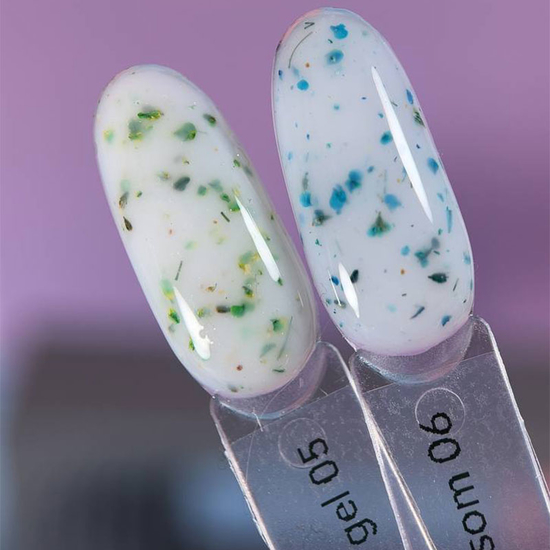 Гель із сухоцвітами DANNY Milk Blossom Gel №03 15 мл, Колір: 034