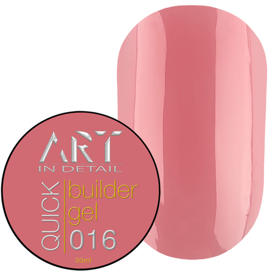Гель для наращивания ART QUICK Builder Gel №016, 30 мл, Объем: -30 мл, Цвет: 016