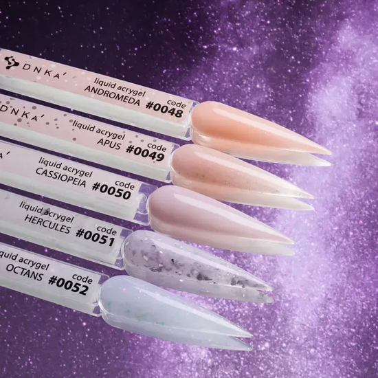 Гель для нігтів DNKa Liquid Acrygel 0050 Cassiopeia 12 мл, Об`єм: 12 мл, Колір: 00502