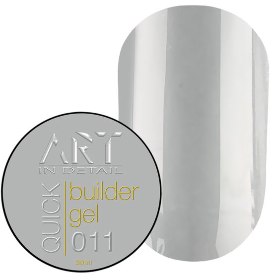 Гель для нарощування ART QUICK Builder Gel №011 Clear, 30 мл, Об`єм: 30 мл
, Колір: 011