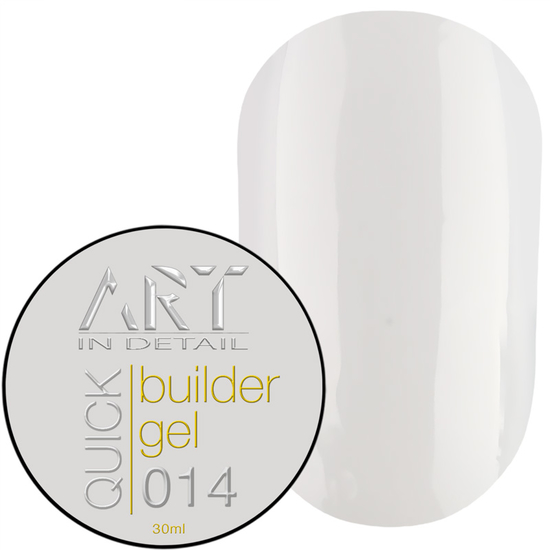 Гель для нарощування ART QUICK Builder Gel №014 Milky White, 30 мл, Об`єм: 30 мл
, Колір: 014