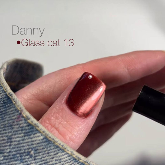 Гель-лак Danny Glass Cat Eye 13 8 мл, Цвет: 13