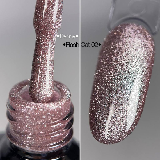 Гель-лак DANNY FLASH CAT EYE №02 8 мл, Цвет: 22