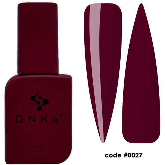 Гель для ногтей DNKa Liquid Acrygel 0027 Drunk cherry 12 мл, Объем: 12 мл, Цвет: 0027