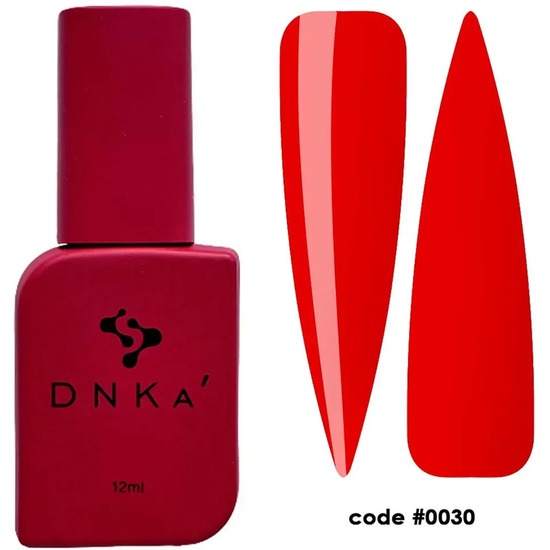 Гель для нігтів DNKa Liquid Acrygel 0030 Red Velvet 12 мл, Об`єм: 12 мл, Колір: 0030