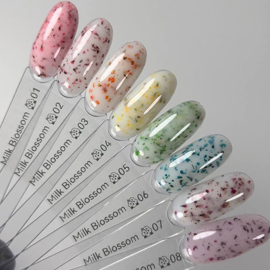 Гель із сухоцвітами DANNY Milk Blossom Gel №05 15 мл, Колір: 057