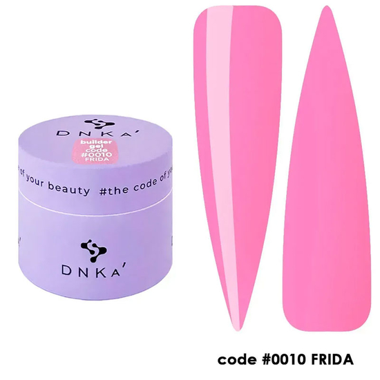 Гель для нарощування DNKa Builder Gel №0010 Frida 15 мл, Об`єм: 15 мл, Колір: 0010