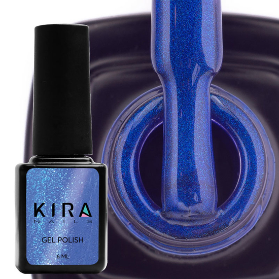 Гель-лак Kira Nails Cat Eye №008, 6 мл, Цвет: 008
, Вид: Цветной гель-лак, Цвет: Синий2
