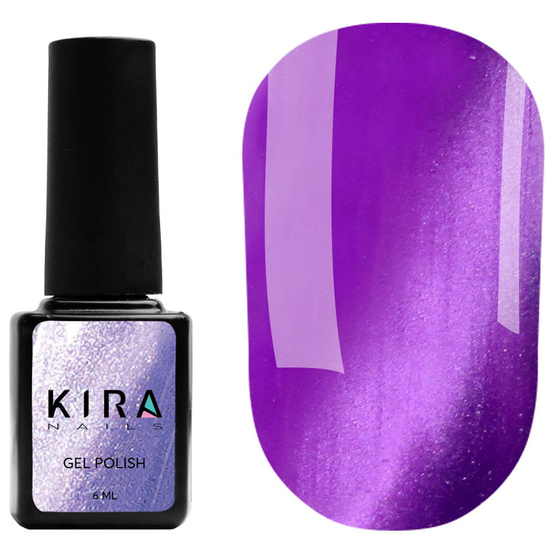 Гель-лак Kira Nails Cat Eye №006, 6 мл, Цвет: 006
, Вид: Цветной гель-лак, Цвет: Фиолетовый