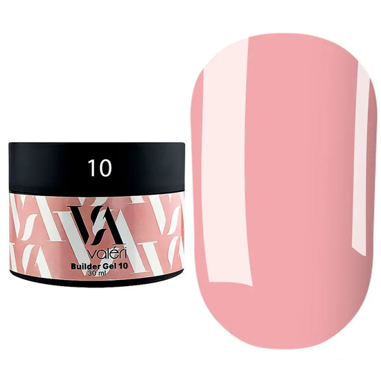 Гель для наращивания Valeri Builder Gel 10 30 мл, Объем: 30 мл, Цвет: 10