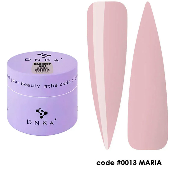 Гель для нарощування DNKa Builder Gel №0013 Maria 15 мл, Об`єм: 15 мл, Колір: 0013