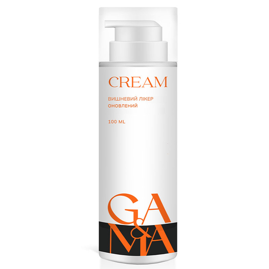 Крем интенсивное увлажнение GA&MA вишневый ликер с мочевиной 100 мл, Объем: 100 мл, Аромат: Вишневий лікер