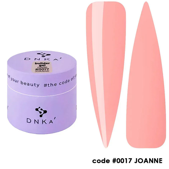 Гель для нарощування DNKa Builder Gel №0017 Joanne 15 мл, Об`єм: 15 мл, Колір: 0017