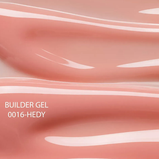 Гель для нарощування DNKa Builder Gel №0016 Hedy 15 мл, Об`єм: 15 мл, Колір: 00162
