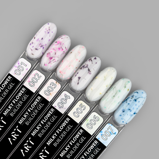 ART Builder Gel Milky Flower №007, 15 мл, Цвет: 0074