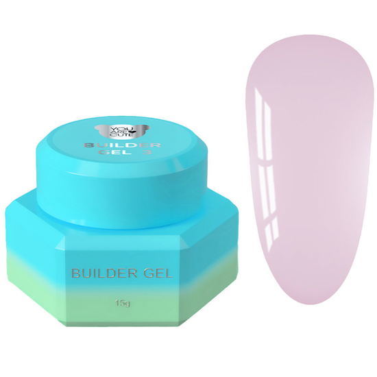 Гель для наращивания You Are Cute Builder Gel №3 15 мл, Объем: -15 мл, Цвет: 3