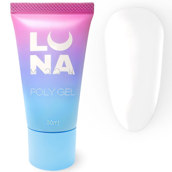 Полигель для наращивания LUNA Poly Gel №1 30 мл, Объем: -30 мл, Цвет: 1
