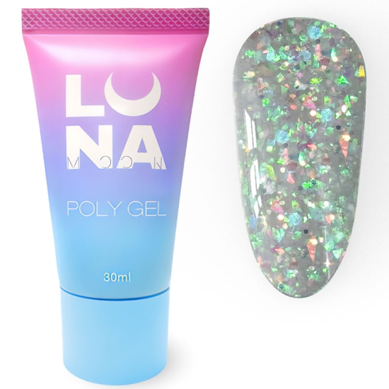 Полигель для наращивания LUNA Poly Gel №9 30 мл, Объем: -30 мл, Цвет: 9
