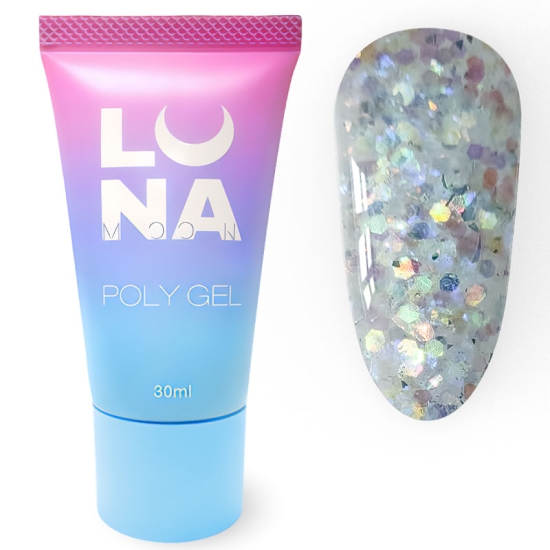 Полигель для наращивания LUNA Poly Gel №10 30 мл, Объем: -30 мл, Цвет: 10