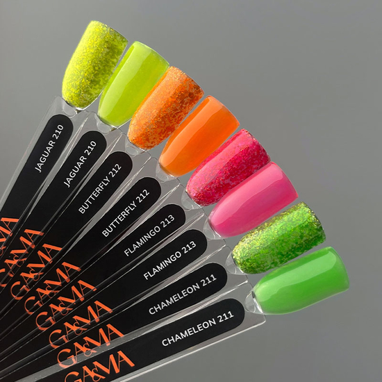 Гель-лак GA&MA Mystic collection 213 Flamingo / Містік колекція 213 Фламінго 10 мл, Колір: 2133