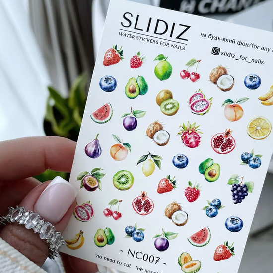 Слайдер-дизайн без лишней пленки SLIDIZ NC007, Цвет: NC007