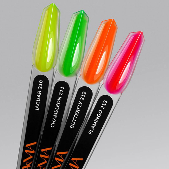 Гель-лак GA&MA Mystic collection 213 Flamingo / Містік колекція 213 Фламінго 10 мл, Колір: 2132