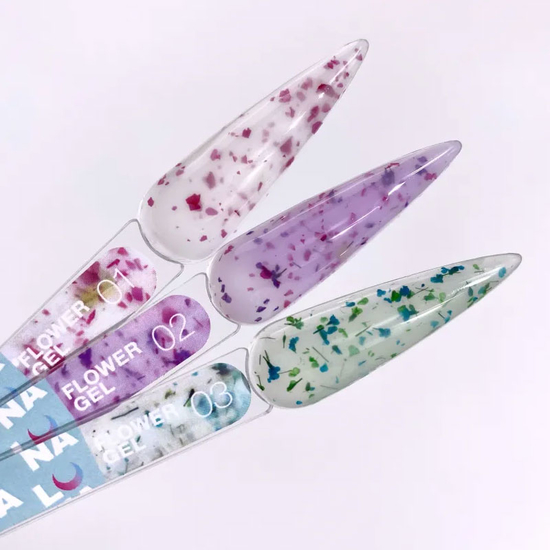 Гель для наращивания LUNA Flower Gel №01 15 мл, Цвет: 017