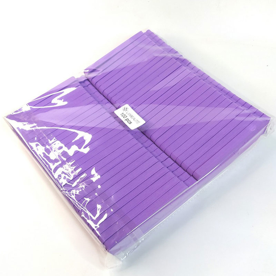 Разделители для пальцев ног, фиолетовые, 100 шт (50 пар), Цвет: Фиолетовый