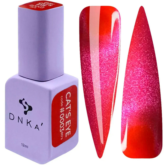 Гель-лак DNKa Color Gel Polish Cat's Eye №0003 80's 12 мл, Цвет: 0003