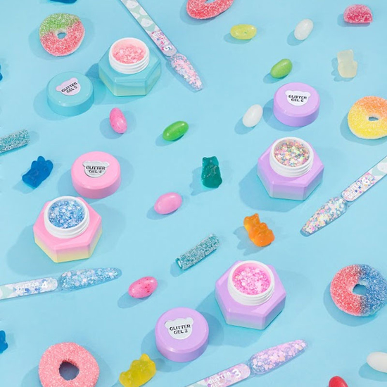 Блесточки для ногтей You Are Cute Glitter Gel №2 5 мл, Цвет: 25