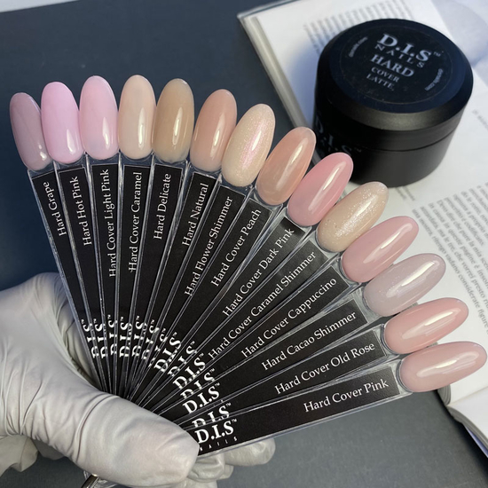 Гель для нарощування DIS Nails Hard Natural, 28 г, Колір: Natural2