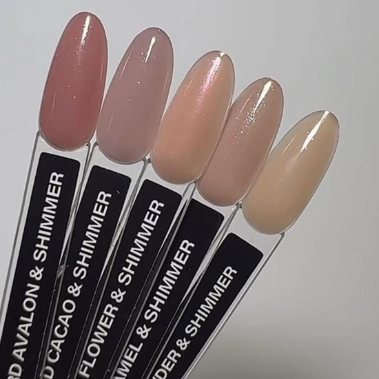 Гель для наращивания DIS Nails Hard Powder&Shimmer, 28 г, Цвет: Powder&Shimmer2
