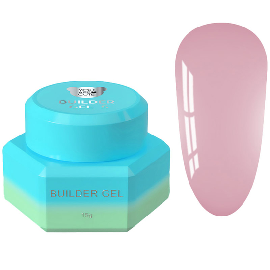 Гель для наращивания You Are Cute Builder Gel №5 15 мл, Объем: -15 мл, Цвет: 5