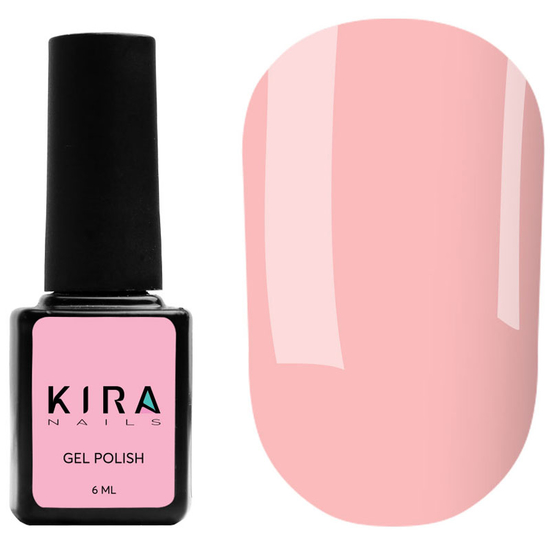 Гель-лак Kira Nails №008 (ярко-розовый для френча, эмаль), 6 мл