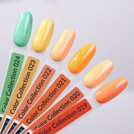 Гель-лак Kira Nails №023 (сонячно-жовтий, емаль), 6 мл4