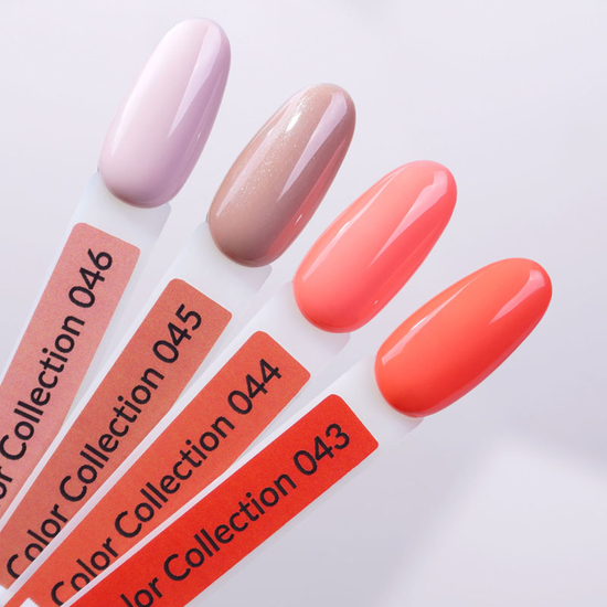 Гель-лак Kira Nails №046 (світлий бежево-рожевий, емаль), 6 мл4