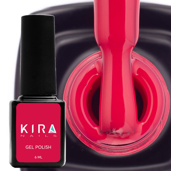 Гель-лак Kira Nails №164 (винный, эмаль), 6 мл3