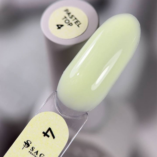 Топ без липкого слоя SAGA Pastel Top №04 10 мл, Цвет: 042