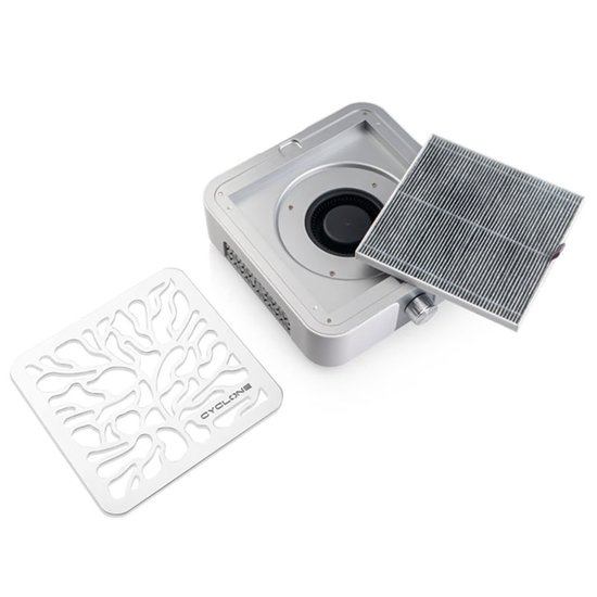 Вытяжка для маникюра BUCOS CYCLONE X 3 72 Вт SILVER3