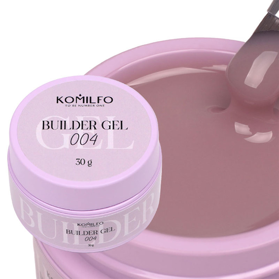 Гель для наращивания Komilfo Builder Gel 004 30 г, Объем: 30 г, Цвет: 004